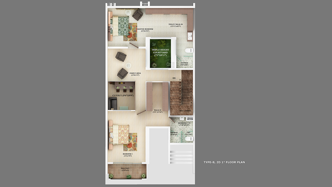 floorplan_1280x720_3Type-B_2D-First-Floor-Plan - Raja Woods Park