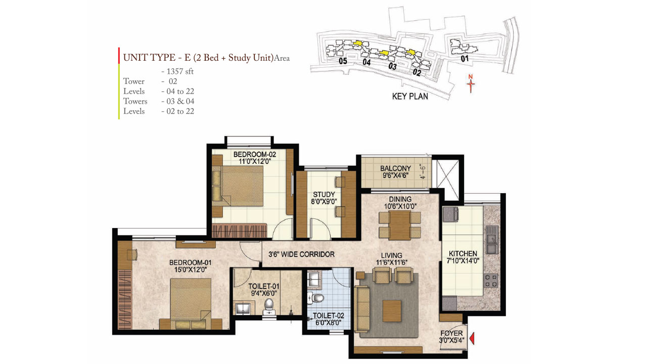 floorplan - prestige west woods