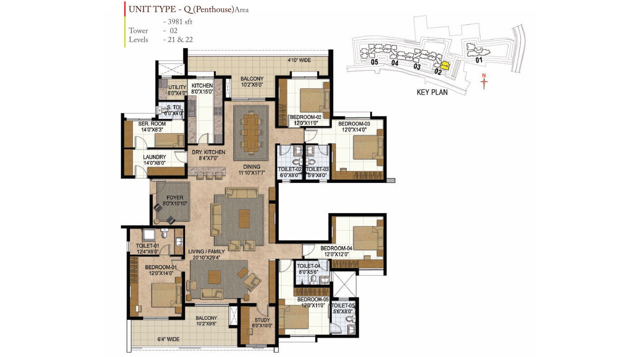 floorplan - prestige west woods
